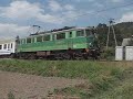 EU06-20 z Ex. Tatry wjeżdża do Makowa Podhalańskiego.