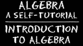 Introduction to Algebra