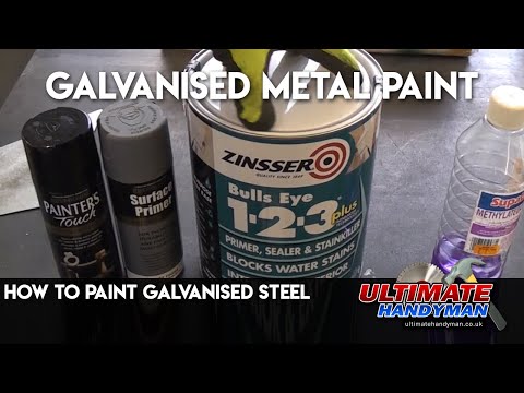 how to paint metal vent covers