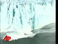 Raw Video: Glacier Starts Rare Winter Rupture