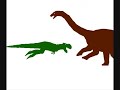 Trex vs Apatosaurus