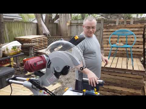 Harbor Freight (Chicago Electric) 12 inch miter saw tool review: