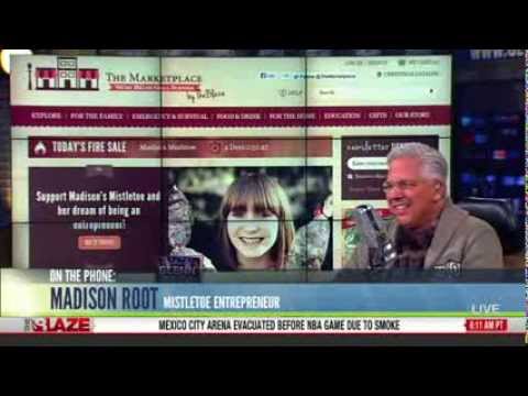 madison - See more: http://TheBlaze.com/TV. 11-year-old Oregon native Madison Root joins Glenn Beck's radio program to share her story of being told she couldn't sell ...