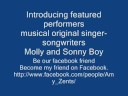 Open mic features Molly and Sonny Boy, sample A.D.D. Blues
