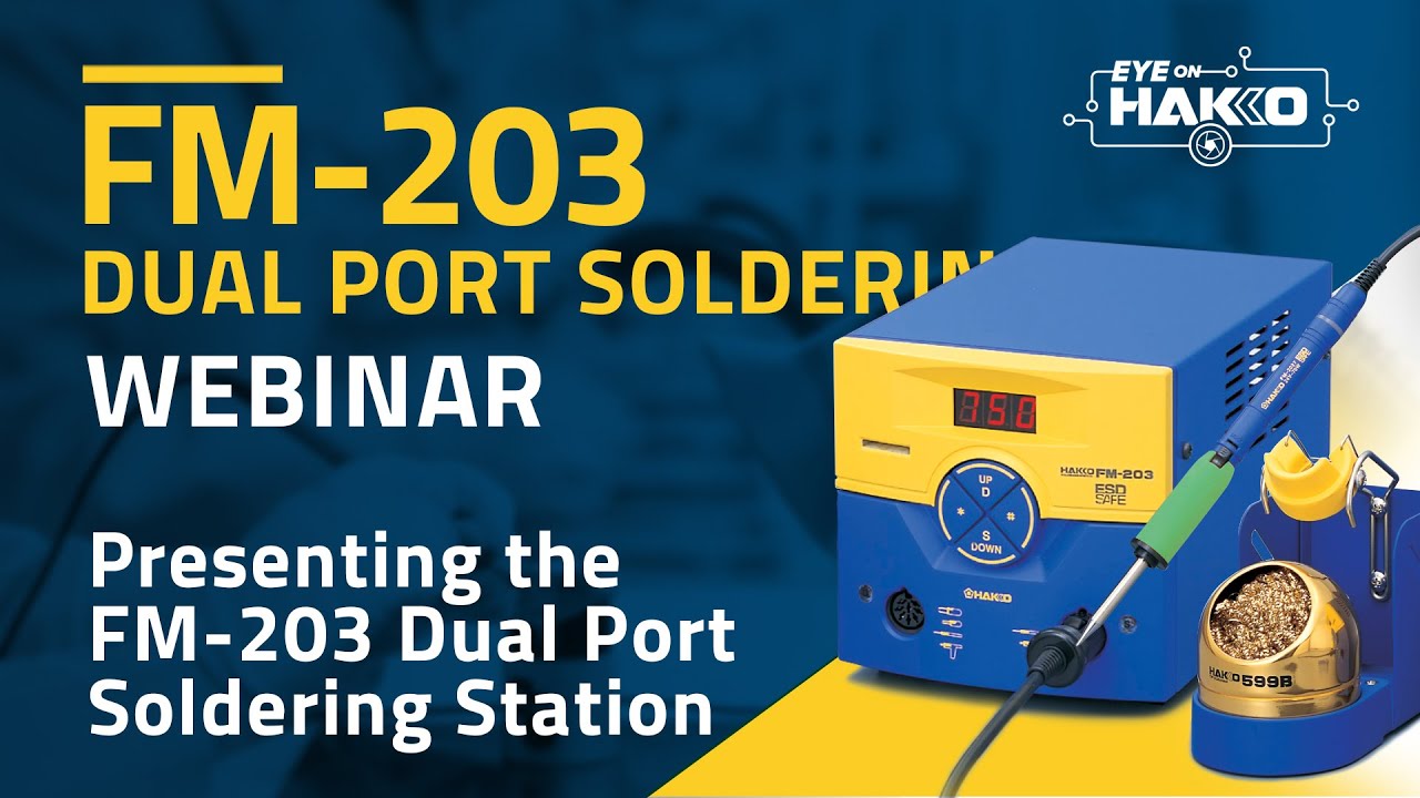 "Eye On Hakko" presents the "FM-203 — Parameter Settings and Features"