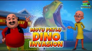 Motu Patlu Dino Invasion - Full Movie  Animated Mo