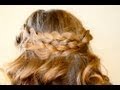 Pancake Braids w/ Sock Curls | Bohemian Hairstyles