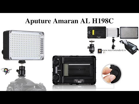 Click aici pentru vizualizare Lampa Aputure Amaran AL-H198C Lampa Aputure Amaran AL-H198C