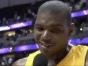 Andrew Bynum Interview Following Jazz Pre-Season Game