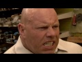 Two business men run into each other at a hardware store. Squeeze. Starring Matt Keirn and Brad Hollibaugh. Written and directed by Brent Weinbach. Special thanks: Trevor Ames, Adam Schary, and Clark Reinking.