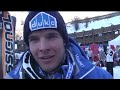 Christof Innerhofer nach dem zweiten Training zur Weltcup-Abfahrt in Gröden
