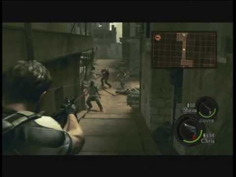 Resident Evil 5 Walkthrough Part 9 - Chainsaw Majini