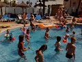 marins playa 2009, kinderdisco in pool.