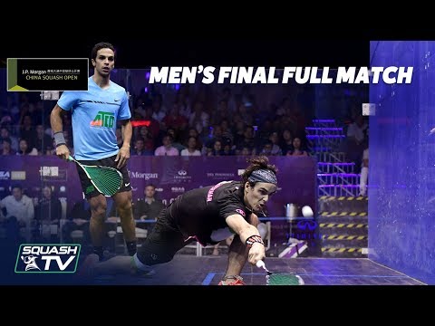 Squash: Coll  v Abouelghar - Men's Final - China Open 2018 - Full Match