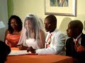 Melissa and Damion Wedding Video clip 4_The Signing