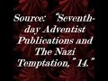 Seventh-day Adventist:  Hitler\