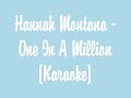 hannah montana   one in a million  instrumental 
