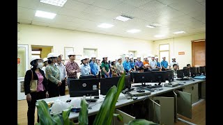 Lớp bồi dưỡng Luật thực hiện dân chủ ở cơ sở tham quan, học tập tại Công ty CP Xi măng và Xây dựng Quảng Ninh