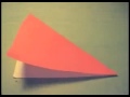 Оригами видеосхема птички 5