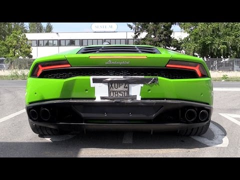 13 x Lamborghini Huracan Sound - Start Up & Accelerations