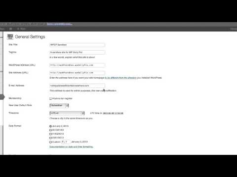 how to administer wordpress site