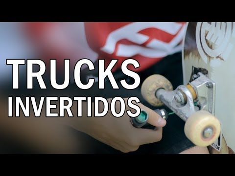 O que aconteceria se colocasse os trucks do skate invertidos?