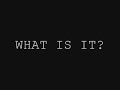 ? ?