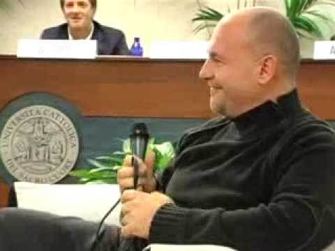 ALBERTO ROSSINI - Victoria Cabello intervista Alberto Rossini alla presentazione del Master in Analisi e Progettazione del Prodotto Televisivo in Università Cattolica.