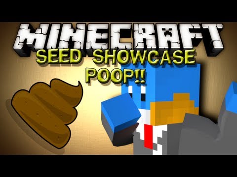 poop - Minecraft server: http://www.Uberminecraft.com This is one BEAUTIFUL SEED!!! If you want to see some more AWESOME SEEDS make sure to Like/Favorite/Comment! D...