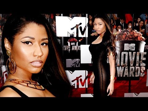 Nicki Minaj on the Red Carpet MTV Movie Awards 2014
