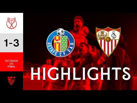 FC Getafe Madrid 1-3 FC Sevilla