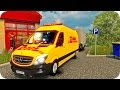 Mercedes Sprinter Long 2015 Beta V0.6 para Euro Truck Simulator 2 vídeo 2