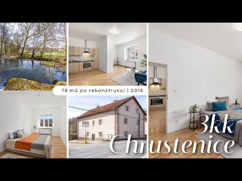 Video Prodej bytu 3+kk 78 m², Chrustenice