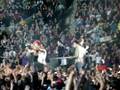 NKOTB - Tonight & Kids walking up to front stage LIVE - San Antonio