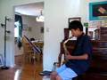 David's Saxphone practice