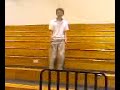 Brian alone on the stands Brian alone on the stands