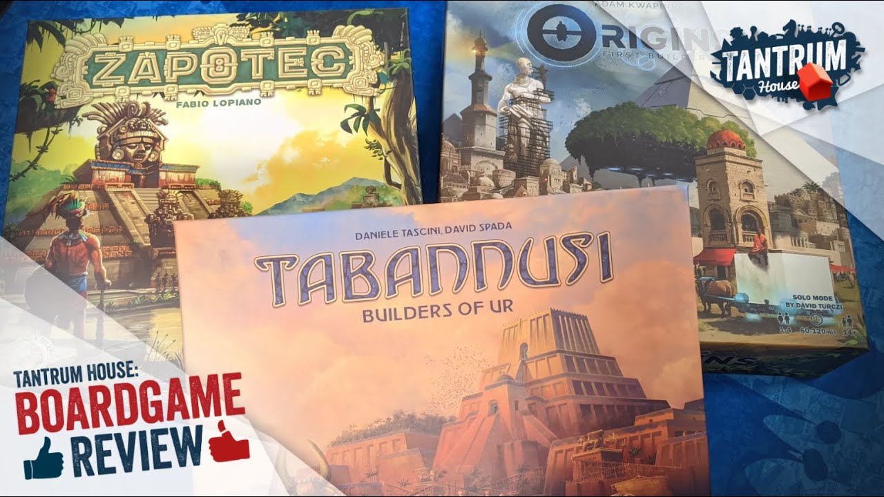 Comparison: Tabannusi, Zapotec & Origins Board Games