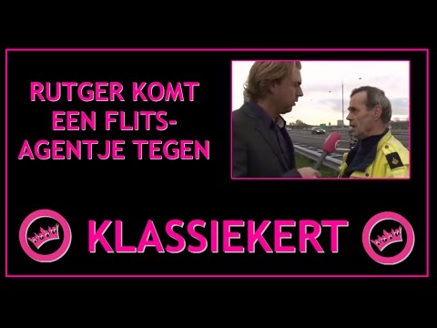 Rutger met Flitsagentje