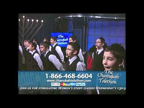 New York Boys Choir Sings Ma'aminim @ Chabad Telethon 2011