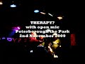 Therapy? Open Mic at the Park in Peterborough, 2nd November 2009