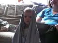 17mo gwenyth is a ghost wooo