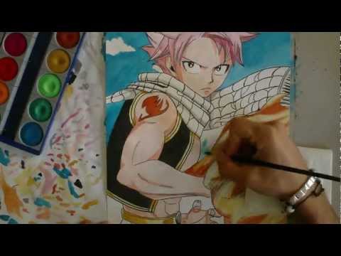 how to draw natsu