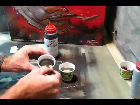 how to paint the enterprise nx-01 model