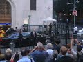 laura bush visited wall st. on 18th september 2006.
