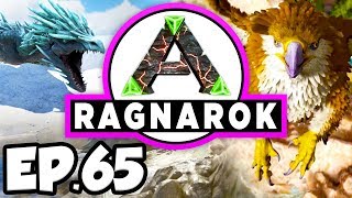 ARK: Ragnarok Ep.65 - ICE WORM QUEEN DINOSAURS BOSS BATTLE & ARTIFACT!!! (Modded Dinosaurs Gameplay)