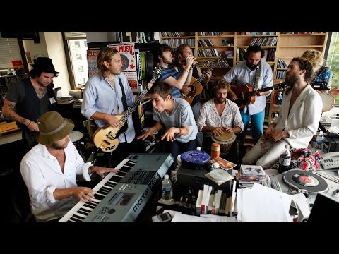 Edward Sharpe And The Magnetic Zeroes Npr Music Tiny Desk