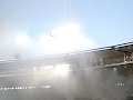 feuerwerk im block des ksc ** vfb stuttgart   karlsruher sc
