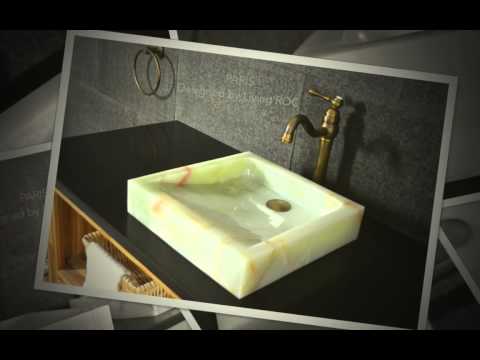 how to install a square vessel sink