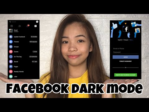 FACEBOOK DARK MODE 2020 UPDATED | For Android Users Only