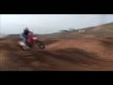 sean borkenhagen tests out the troy lee designs honda in preparation for the 2009 ama supercross series